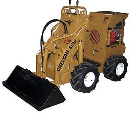 ase cheetah mini skid steer with v plow|Powered On.